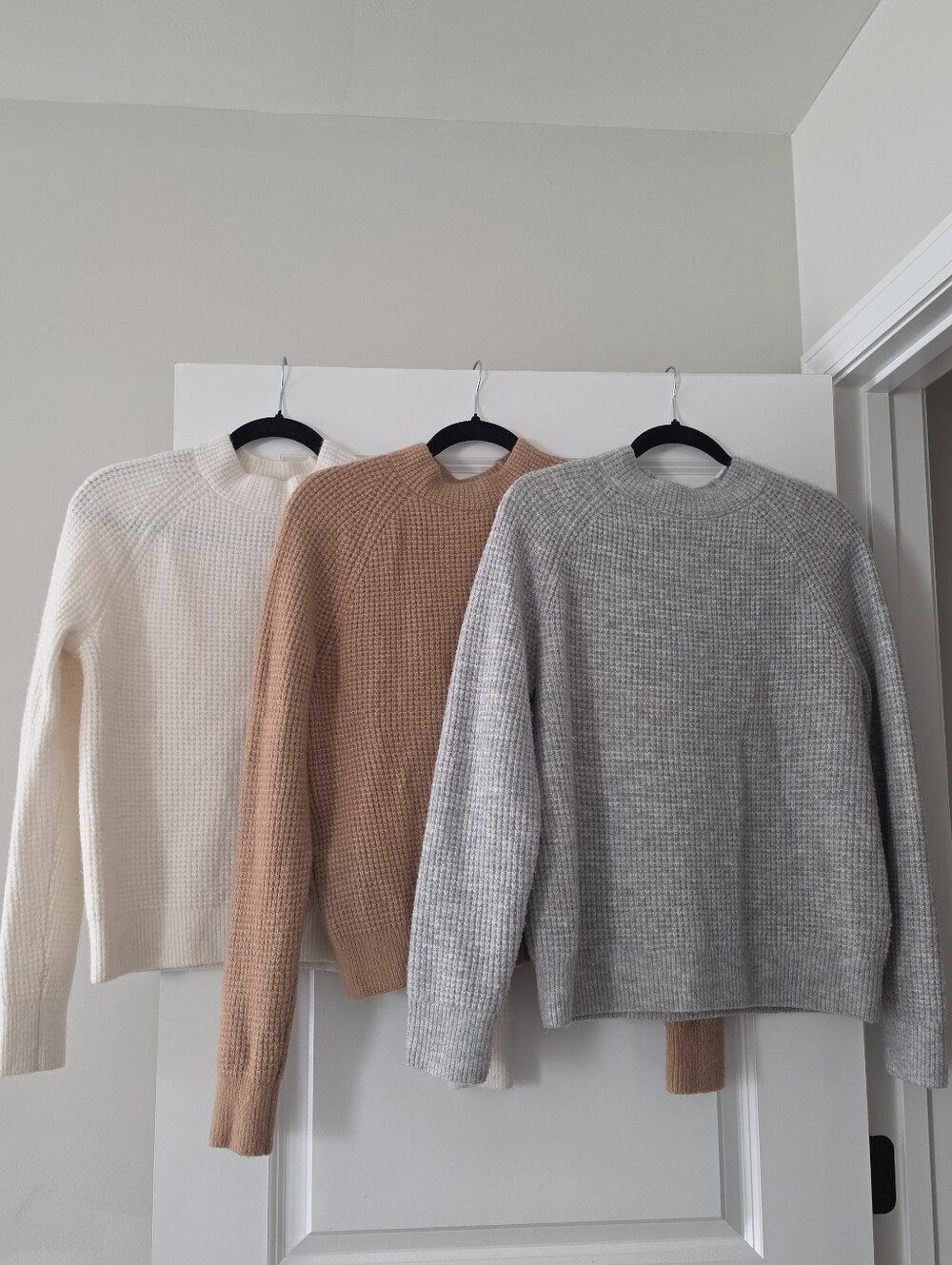 LIKE NEW Set of 3 Banana Republic Wool-Blend Sweaters, Size L